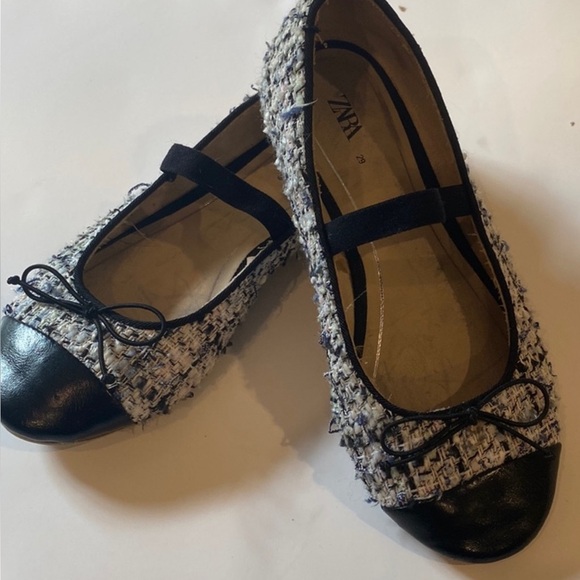 Zara Other - ZARA TWEED DESIGHNER INSPIRED BALLET SLIPPERS FOR KIDS